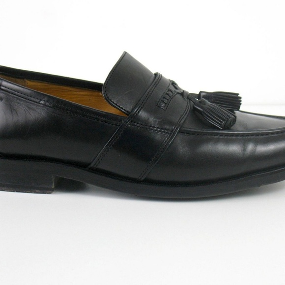 Johnston & Murphy Leather Tassel Loafers Sz 9M main image 4